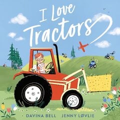 I Love Tractors! цена и информация | Книги для самых маленьких | pigu.lt