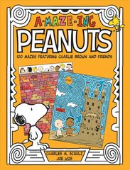 A-Maze-Ing Peanuts: 100 Mazes Featuring Charlie Brown and Friends цена и информация | Книги для малышей | pigu.lt