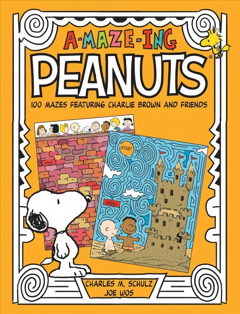 A-Maze-Ing Peanuts: 100 Mazes Featuring Charlie Brown and Friends цена и информация | Knygos mažiesiems | pigu.lt