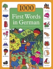 1000 First Words in German цена и информация | Развивающие книги | pigu.lt