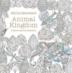 Millie Marotta's Animal Kingdom: a colouring book adventure цена и информация | Книжки - раскраски | pigu.lt