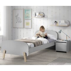 Стеллаж Aatrium Kiddy KIHP4515, серый цвет цена и информация | Полки для книг и игрушек | pigu.lt