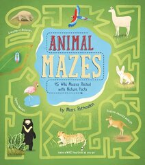 Animal Mazes: 45 Wild Mazes Packed with Nature Facts kaina ir informacija | Knygos mažiesiems | pigu.lt