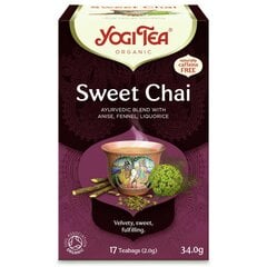 Prieskoninė arbata Sweet Chai, Yogi Tea kaina ir informacija | Arbata | pigu.lt