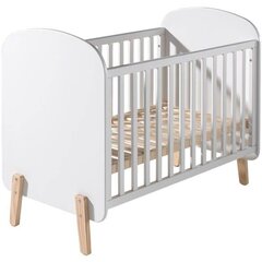 Детская кроватка Aatrium KIBB6014, белый цвет цена и информация | Детские кроватки | pigu.lt