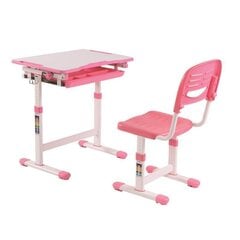 Детская парта Aatrium Comfortline, розовая цена и информация | Детские столы и стулья | pigu.lt