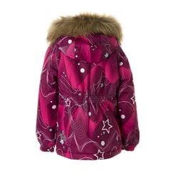 Куртка Huppa для девочек 300 г,  Alondra 18420030*24163, фуксия 4741632120525 цена и информация | Куртки, пальто для девочек | pigu.lt