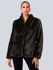 Dirbtiniai kailinukai moterims Alba Moda 2119-4820, rudi цена и информация | Женские пальто | pigu.lt