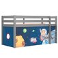 Vaikiškos lovos užuolaidos Aatrium Pino TX80080, mėlynos kaina ir informacija | Vaikiškos lovos | pigu.lt