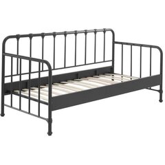 Кровать Aatrium Bronxx, черный цвет цена и информация | Кровати | pigu.lt