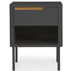 Шкаф Aatrium Switch 7711-034, черный цвет цена и информация | Прикроватные тумбочки | pigu.lt