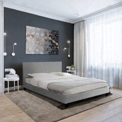 Кровать Aatrium Dublin, 160x200 см, серая цена и информация | Кровати | pigu.lt