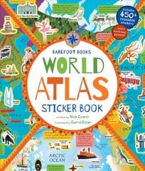 World Atlas Sticker Book 2019 kaina ir informacija | Knygos mažiesiems | pigu.lt