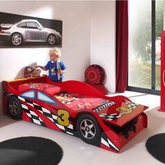 Vaikiška lova Aatrium Race Car, raudona kaina ir informacija | Vaikiškos lovos | pigu.lt