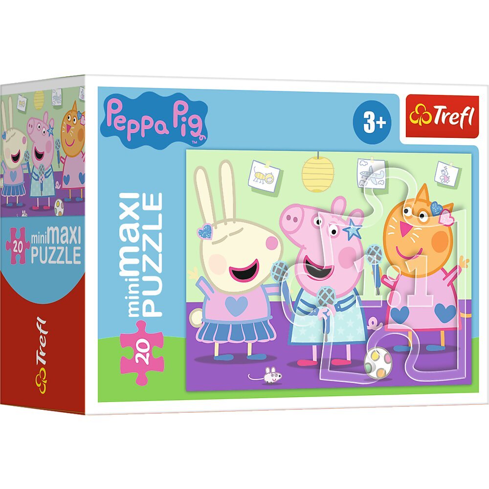 Dėlionė Kiaulytė Pepa Trefl Mini Maxi, 20. kaina ir informacija | Dėlionės (puzzle) | pigu.lt