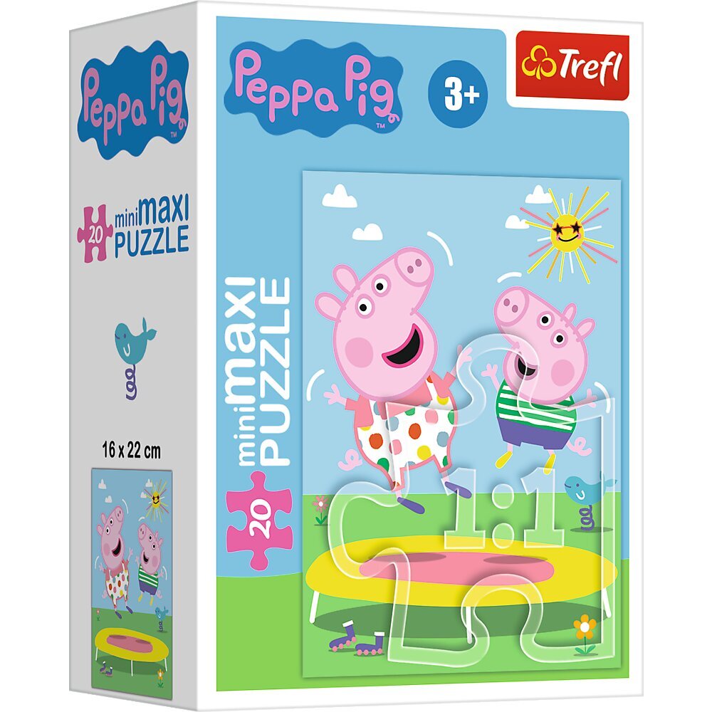 Dėlionė Kiaulytė Pepa Trefl Mini Maxi, 20. kaina ir informacija | Dėlionės (puzzle) | pigu.lt