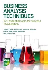 Business Analysis Techniques: 123 essential tools for success 3rd edition kaina ir informacija | Ekonomikos knygos | pigu.lt
