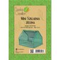Mini šiltnamis Saska Garden, 124x94x94 cm, žalias kaina ir informacija | Šiltnamiai | pigu.lt