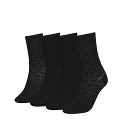 Kojinės moterims Calvin Klein 49070, juodos цена и информация | Женские носки | pigu.lt
