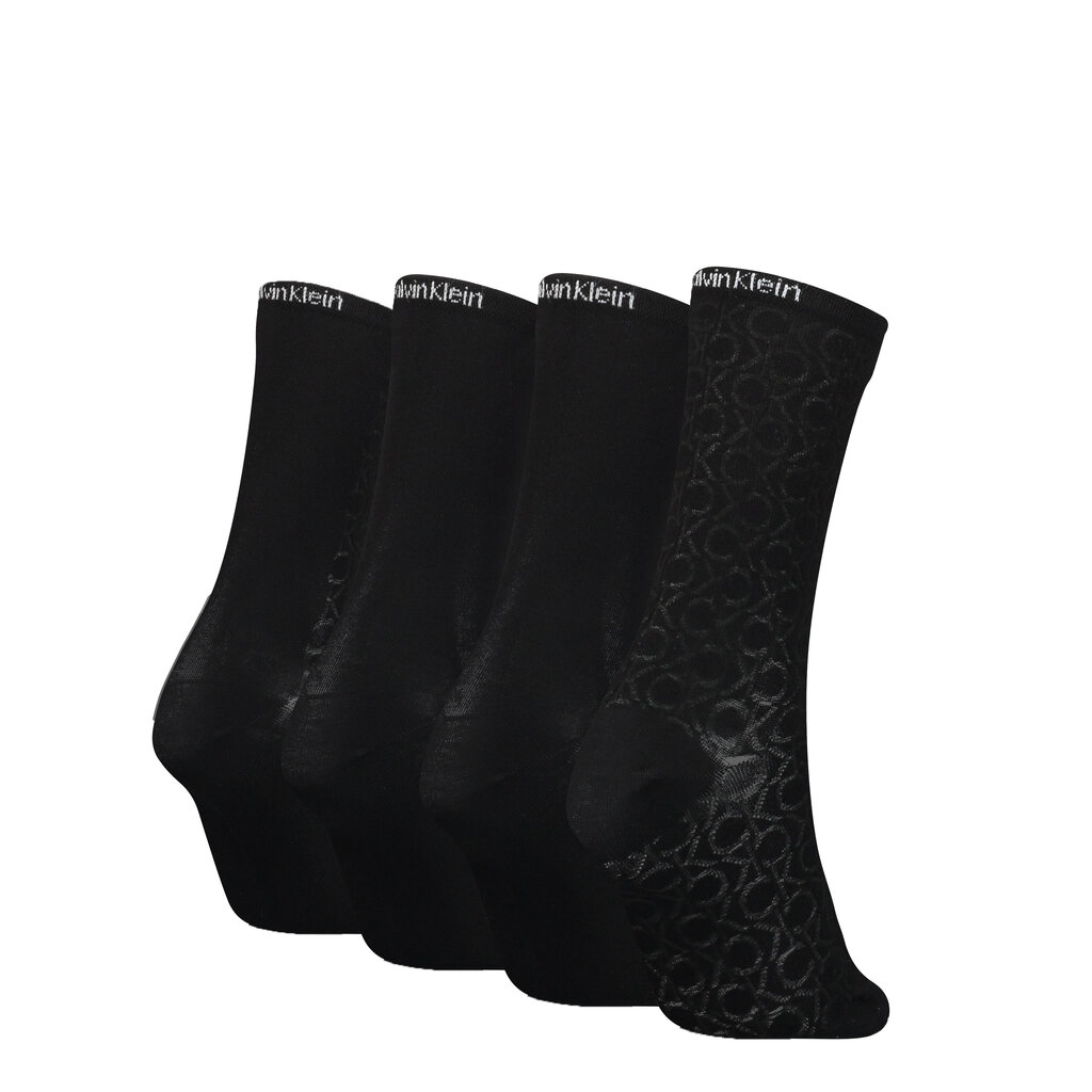 Kojinės moterims Calvin Klein 49070, juodos kaina ir informacija | Moteriškos kojinės | pigu.lt