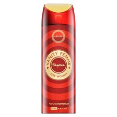 Dezodorantas moterims Armaf Vanity Femme Elegance deospray, 200 ml kaina ir informacija | Dezodorantai | pigu.lt