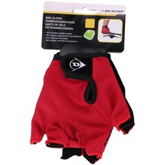 Велосипедные перчатки Dunlop Senior XL, красные цена и информация | Велосипедные перчатки | pigu.lt
