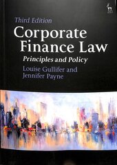 Corporate Finance Law: Principles and Policy 3rd edition цена и информация | Книги по экономике | pigu.lt