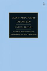 Deakin and Morris' Labour Law 7th edition kaina ir informacija | Ekonomikos knygos | pigu.lt