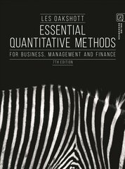 Essential Quantitative Methods: For Business, Management and Finance 7th edition kaina ir informacija | Ekonomikos knygos | pigu.lt