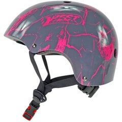 Регулируемый шлем Best Sporting, S, серо-розовый цена и информация | Шлемы | pigu.lt
