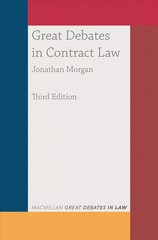 Great Debates in Contract Law 3rd edition цена и информация | Книги по экономике | pigu.lt