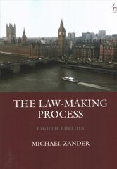 Law-Making Process 8th edition цена и информация | Книги по экономике | pigu.lt