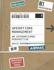 Operations Management: An International Perspective 1st ed. 2018 kaina ir informacija | Ekonomikos knygos | pigu.lt