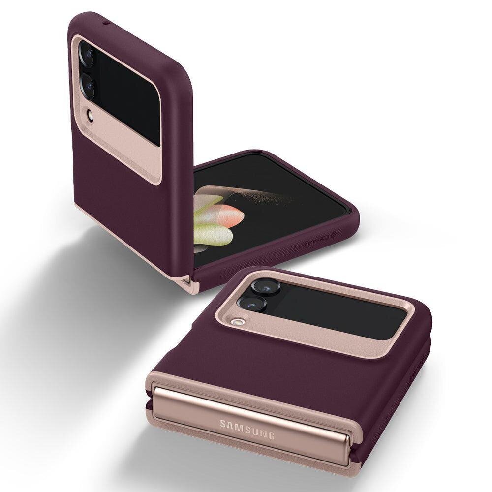 Caseology Nano Pop Galaxy Flip 4 Burgundy kaina ir informacija | Telefono dėklai | pigu.lt