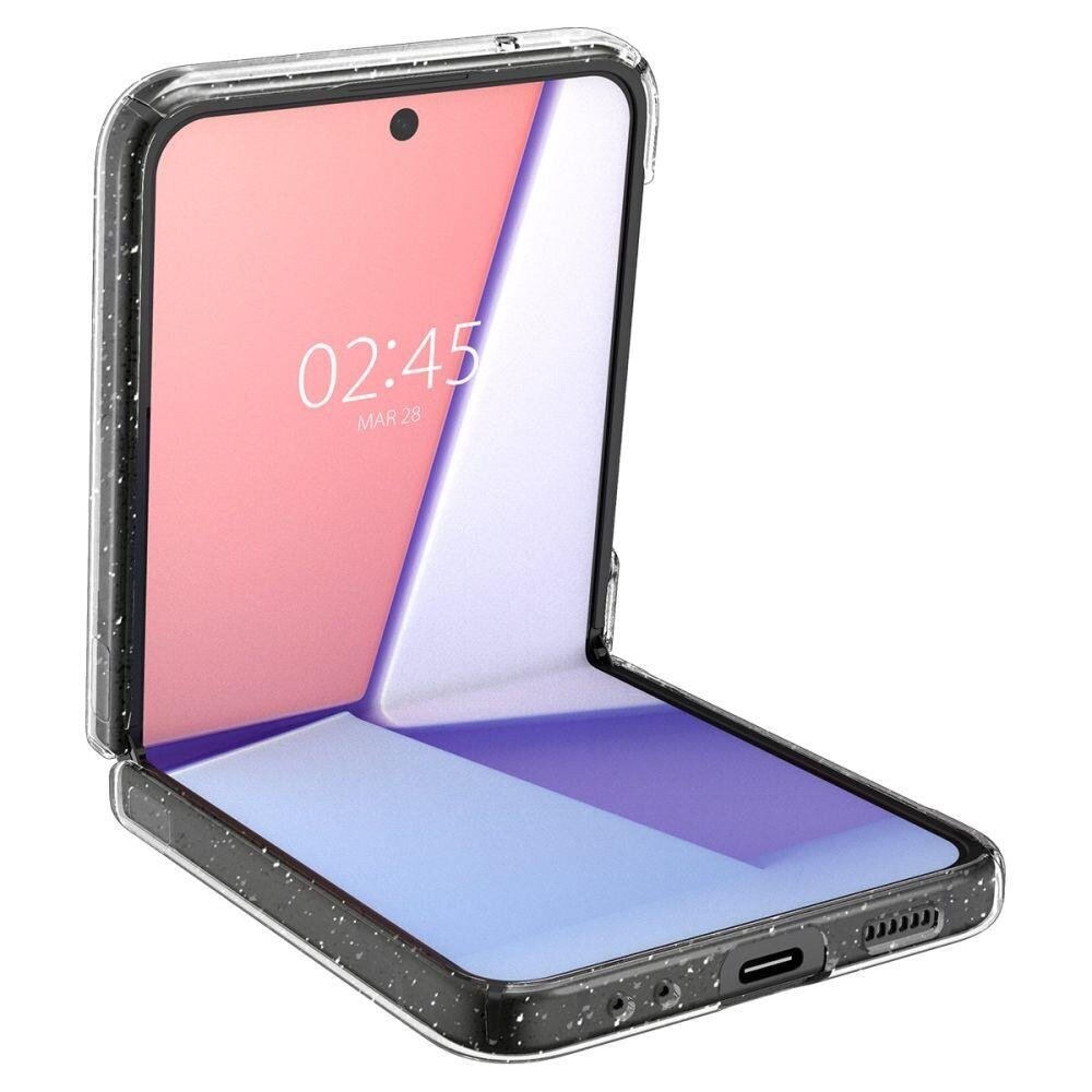 Dėklas SPIGEN skirtas Samsung Galaxy Z Flip 4, skaidri kaina ir informacija | Telefono dėklai | pigu.lt