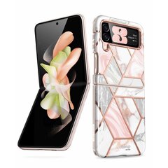 Supcase Galaxy Z Flip4 Cosmo Marble Pink kaina ir informacija | Telefono dėklai | pigu.lt