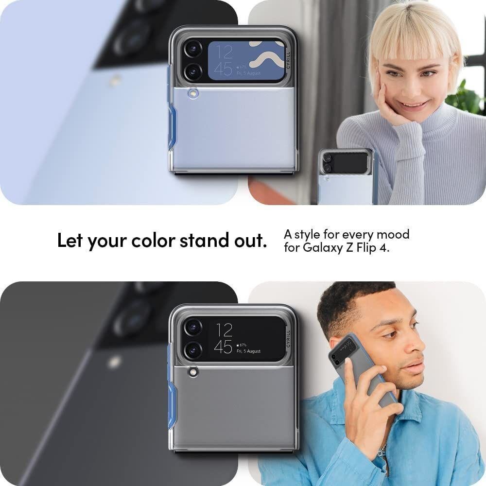 Spigen Cyrill Color Brick Galaxy Z Fold 4 Clear kaina ir informacija | Telefono dėklai | pigu.lt