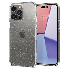 Чехол Spigen Liquid Crystal для iPhone 14 Pro, с блестками, прозрачный цена и информация | Чехлы для телефонов | pigu.lt