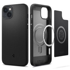 Spigen Armor iPhone 14 Plus Black kaina ir informacija | Telefono dėklai | pigu.lt