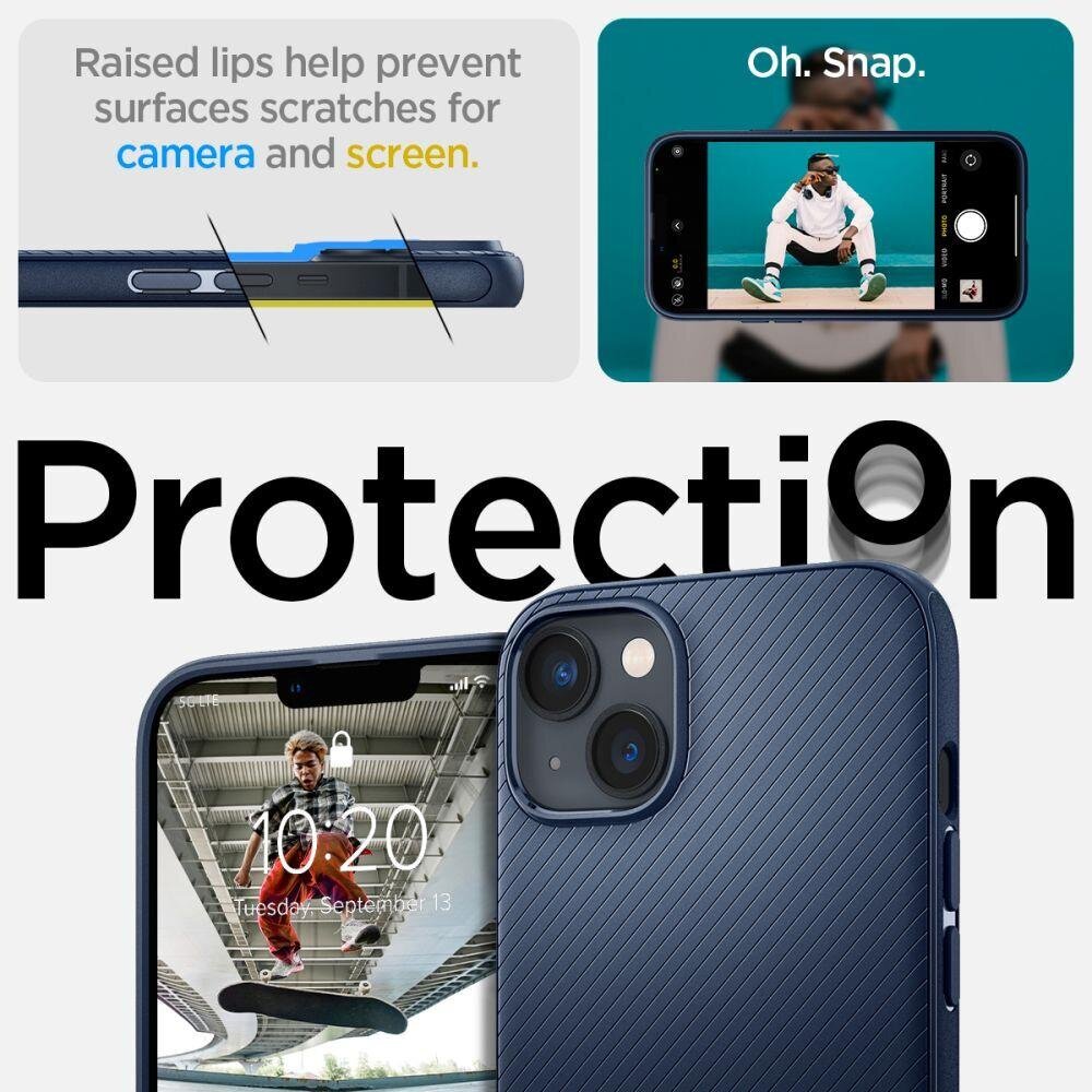 Spigen Armor iPhone 14 Plus Blue kaina ir informacija | Telefono dėklai | pigu.lt