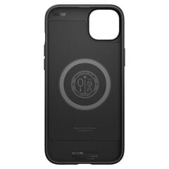 Dėklas Spigen skirtas iPhone 14, juoda kaina ir informacija | Telefono dėklai | pigu.lt