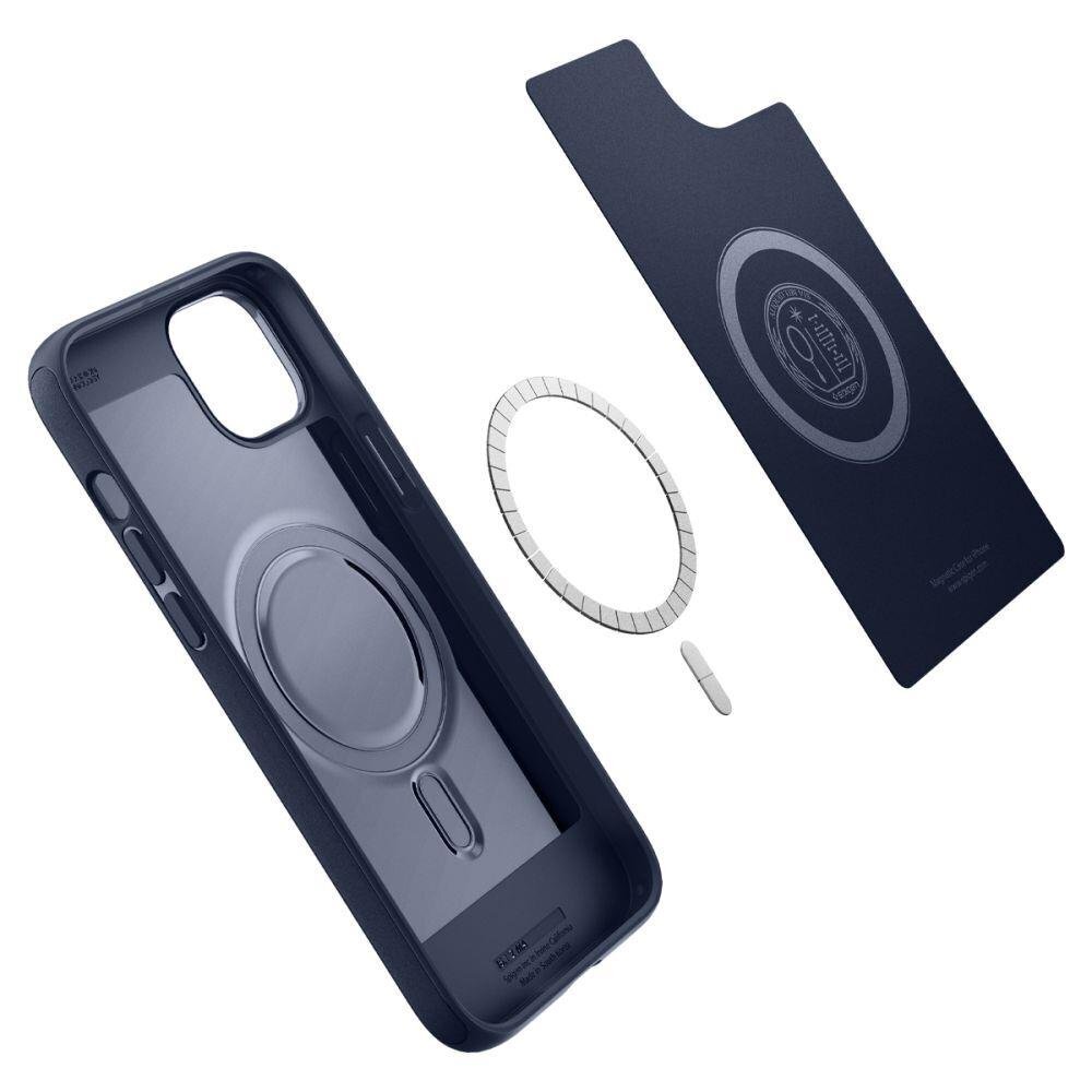 Spigen Armor iPhone 14 Blue kaina ir informacija | Telefono dėklai | pigu.lt