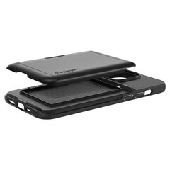 Spigen Slim Armor CS iPhone 14 Pro Max Black kaina ir informacija | Telefono dėklai | pigu.lt