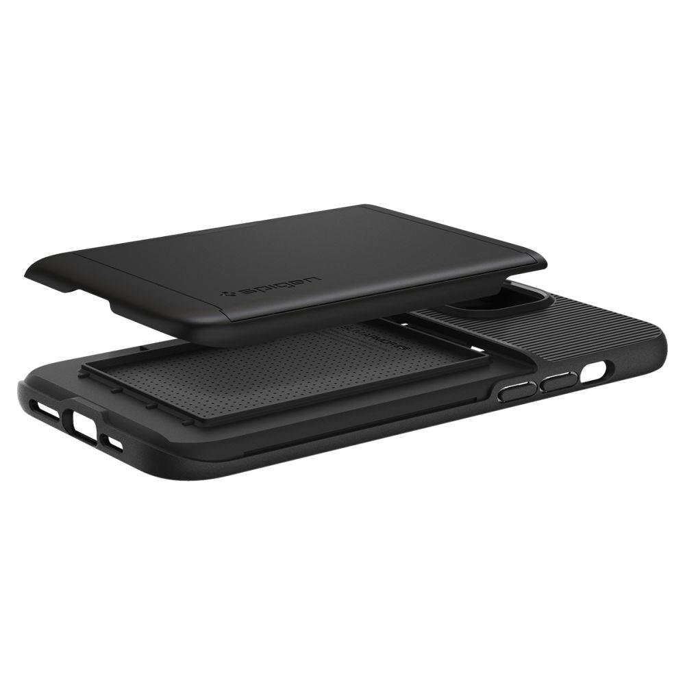 Spigen Slim Armor CS iPhone 14 Plus Black kaina ir informacija | Telefono dėklai | pigu.lt