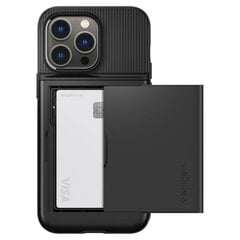Spigen Slim Armor CS iPhone 14 Pro Black kaina ir informacija | Telefono dėklai | pigu.lt