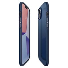 Spigen Thin Fit iPhone 14 Blue kaina ir informacija | Telefono dėklai | pigu.lt