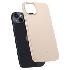 Spigen Thin Fit iPhone 14 SAND BEIGE kaina ir informacija | Telefono dėklai | pigu.lt