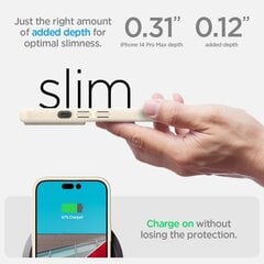 Чехол Spigen Ultra Hybrid для iPhone 14 Pro Max, бежевый цена и информация | Чехлы для телефонов | pigu.lt