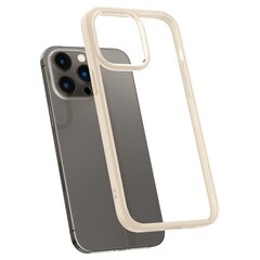 Spigen Ultra Hybrid iPhone 14 Pro Max SAND BEIGE kaina ir informacija | Telefono dėklai | pigu.lt