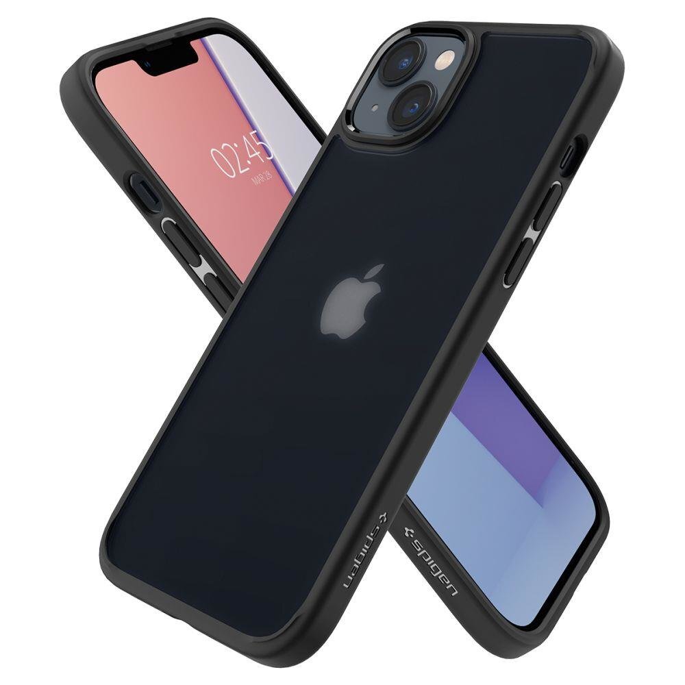 Spigen Ultra Hybrid iPhone 14 Plus FROST Black kaina ir informacija | Telefono dėklai | pigu.lt